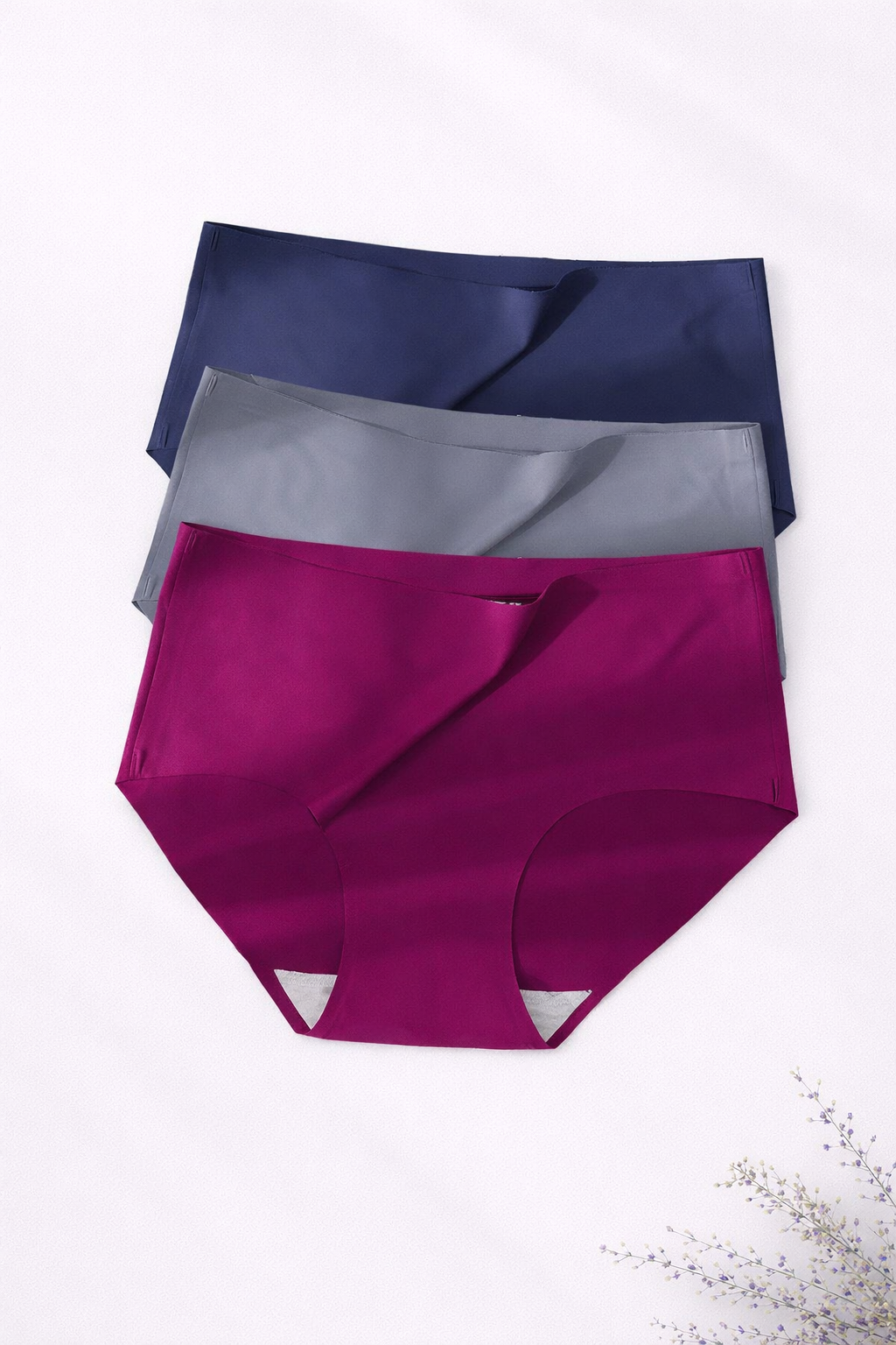 Combo Conforto Sublime Plus, Calcinhas sem Costura.