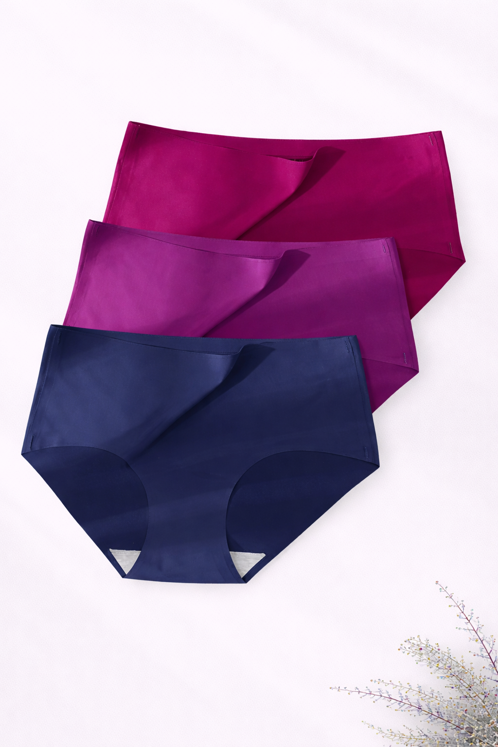 Combo Conforto Sublime Plus, Calcinhas sem Costura.