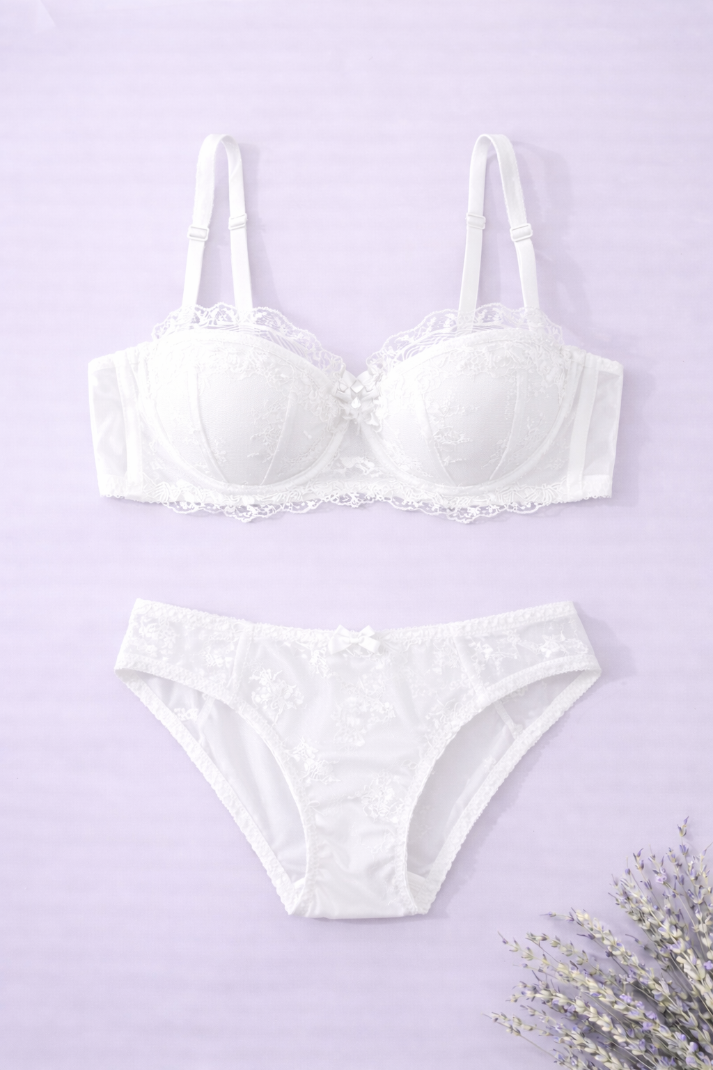 Lingerie de Renda Bordada