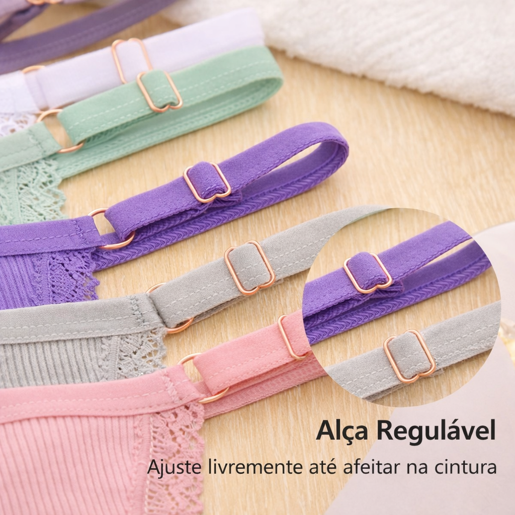 Combo Cotton Minimal, Calcinha de Algodão.