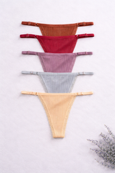 Combo 5 Pure Comfort, calcinhas fio.