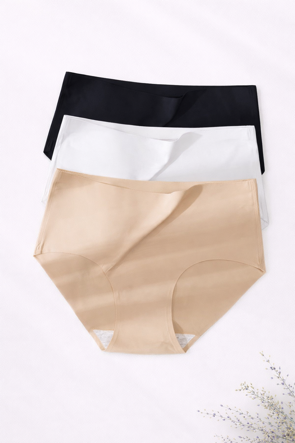 Combo Conforto Sublime Plus, Calcinhas sem Costura.