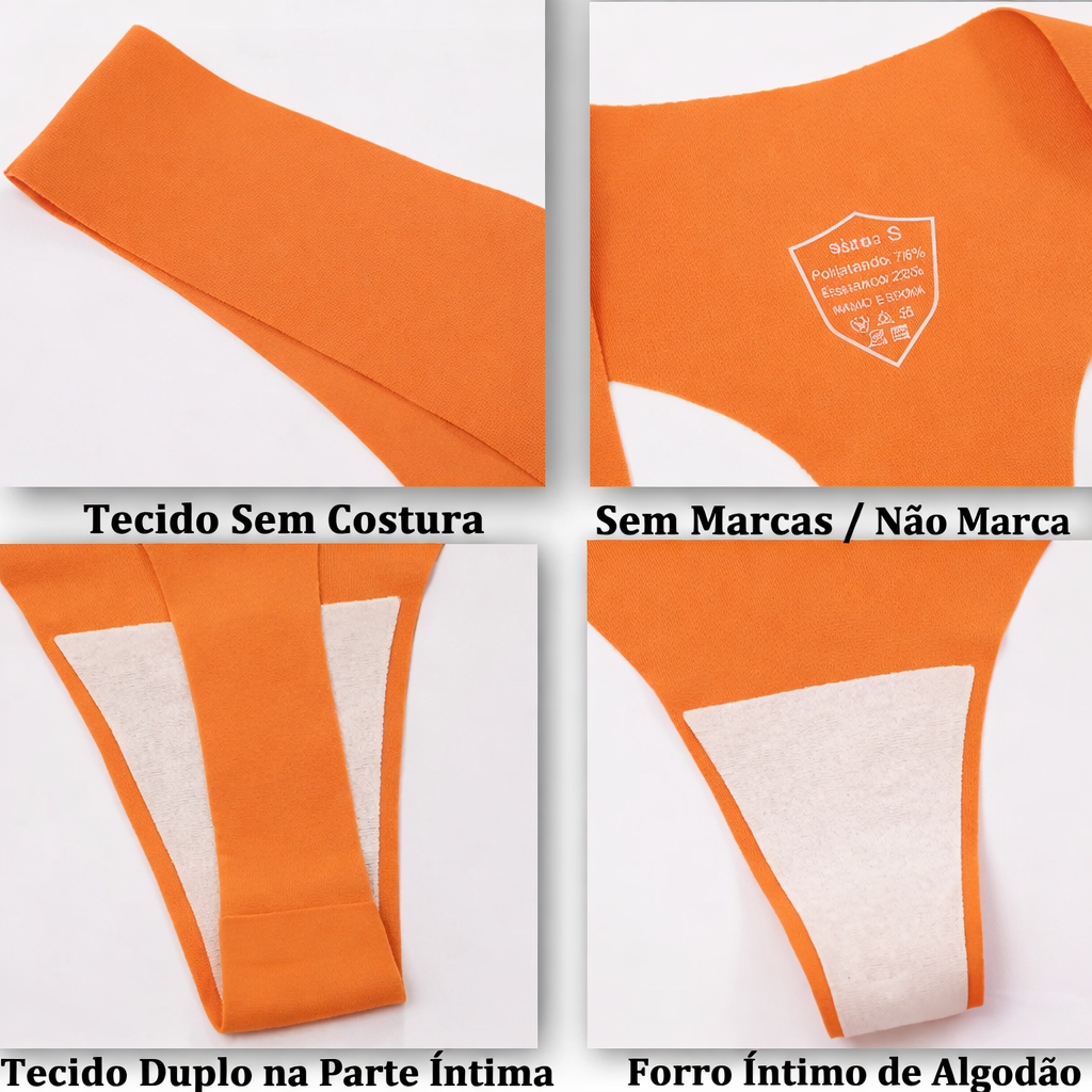 Combo Essenza Invisible, Calcinha Sem Costura.